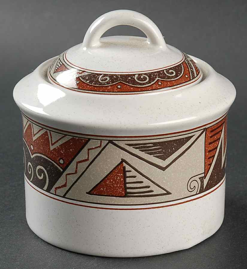 Montezuma Sugar Bowl & Lid by Christopher Stuart-1