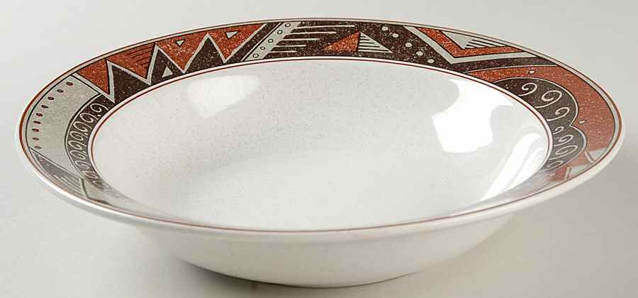 Montezuma 9" Round Vegetable Bowl by Christopher Stuart-1