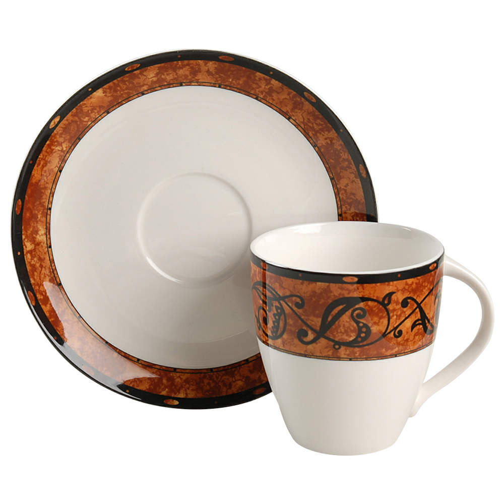Morella Flat Cup & Saucer Set by Christopher Stuart-1