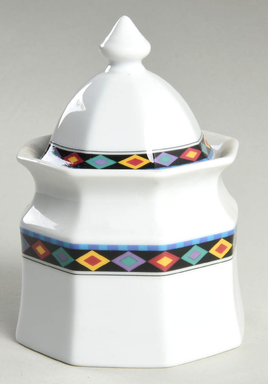Morocco Sugar Bowl & Lid by Christopher Stuart-1