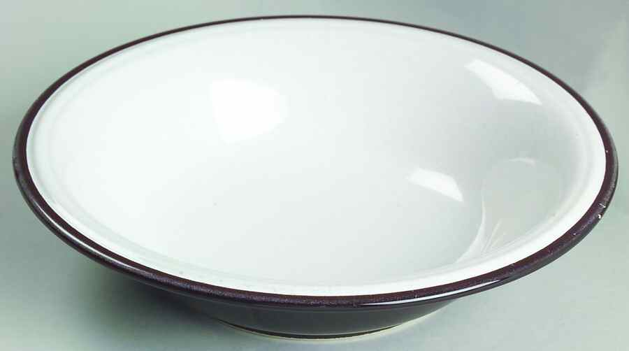Nocturne White Coupe Soup Bowl by Christopher Stuart-1