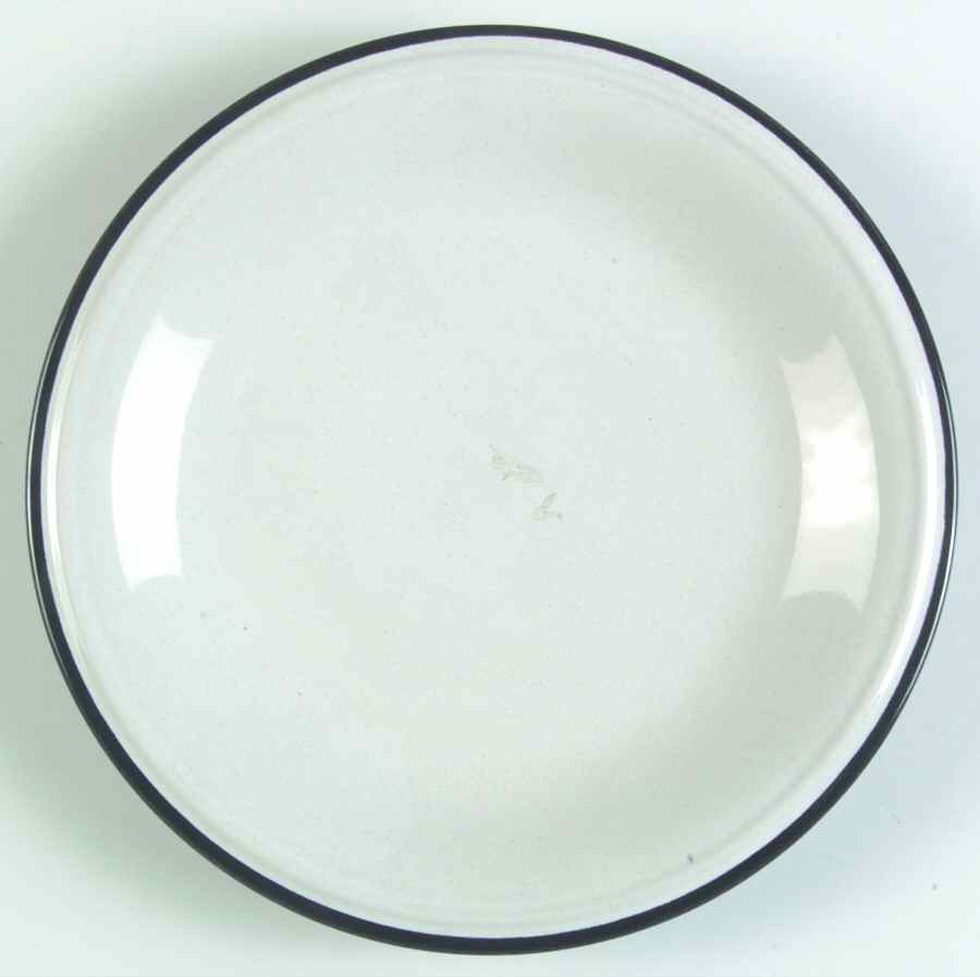 Nocturne White Salad Plate by Christopher Stuart-1