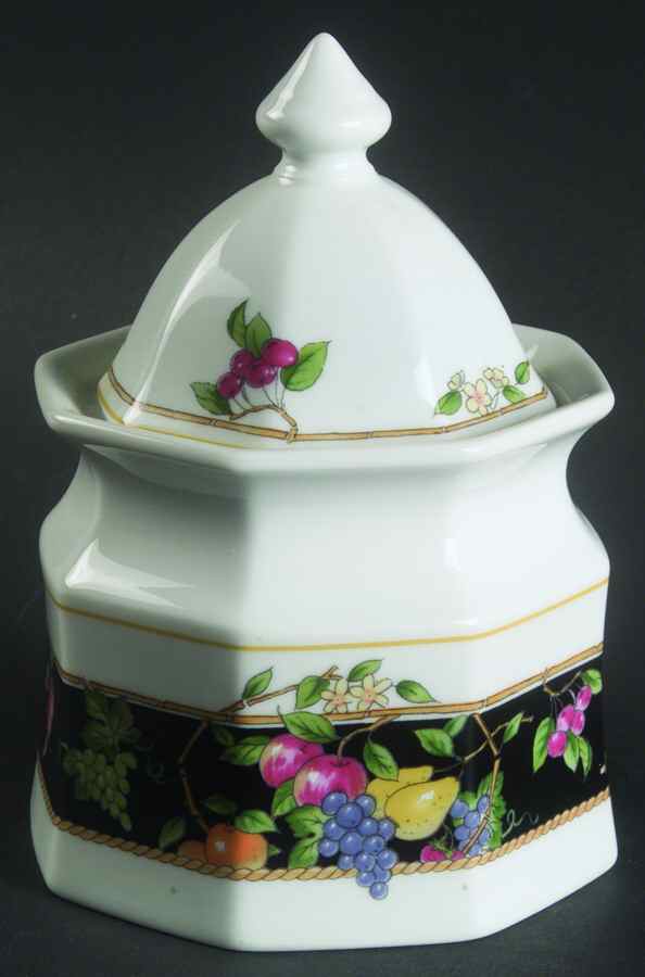 Orchard Park Sugar Bowl & Lid by Christopher Stuart-1