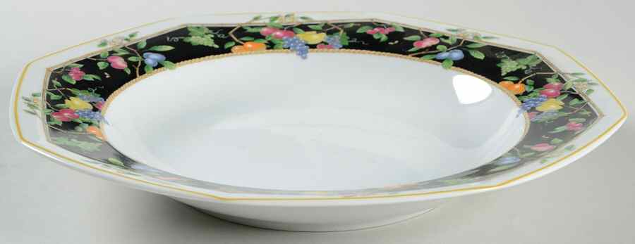 Orchard Park Large Rim Soup Bowl by Christopher Stuart-1