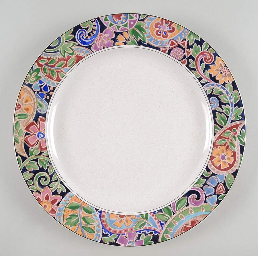 Paisley Mural 12" Chop Plate (Round Platter) by Christopher Stuart-1