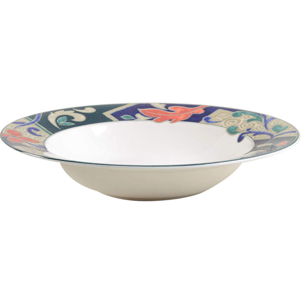 Pasha's Palace Large Rim Soup Bowl by Christopher Stuart-1