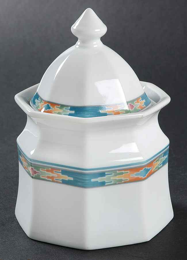 Paseo Sugar Bowl & Lid by Christopher Stuart-1