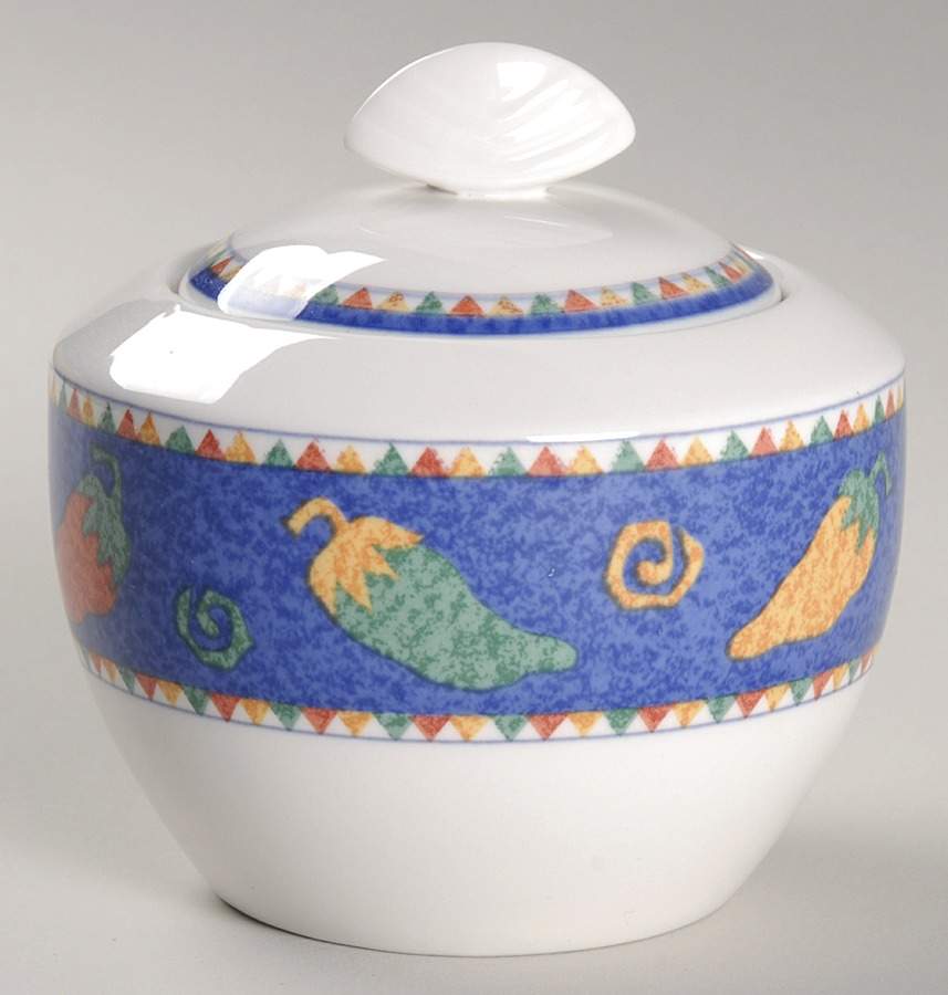Pepper Patch Sugar Bowl & Lid by Christopher Stuart-1