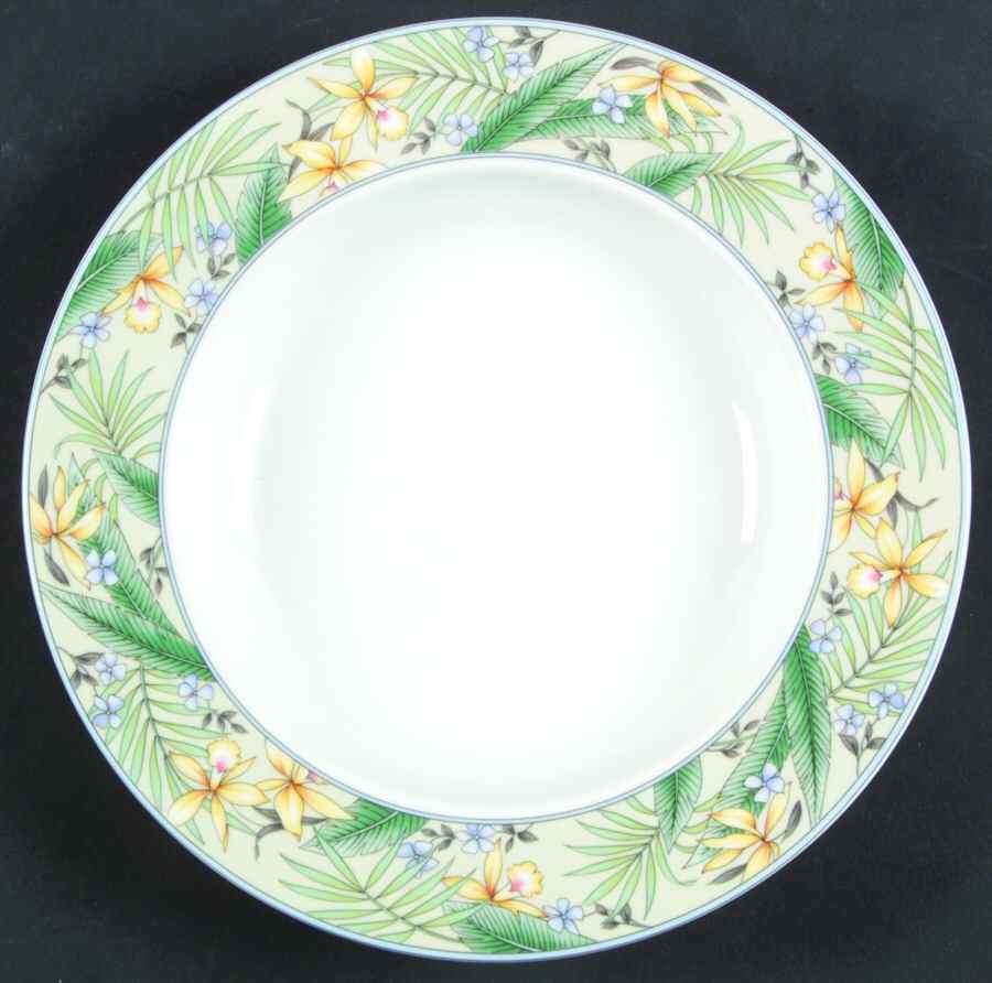 Polynesia Large Rim Soup Bowl by Christopher Stuart-1