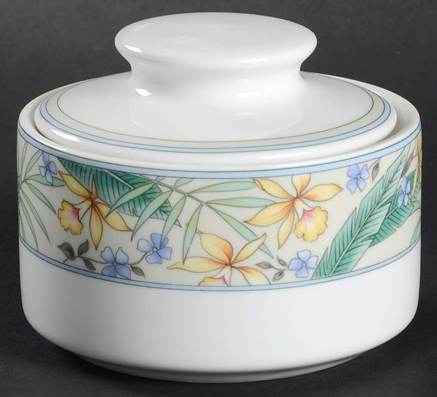 Polynesia Sugar Bowl & Lid by Christopher Stuart-1