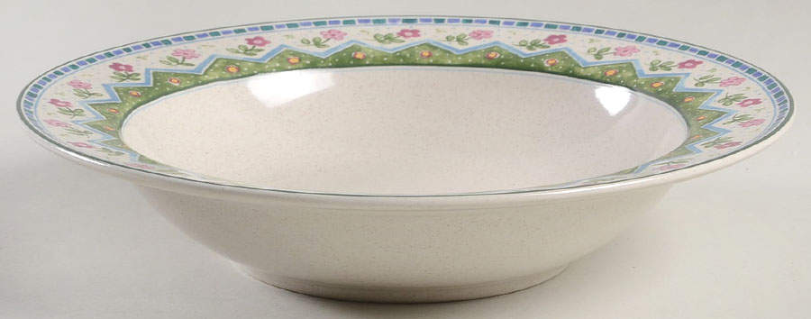 Printemps Rim Soup Bowl by Christopher Stuart-1