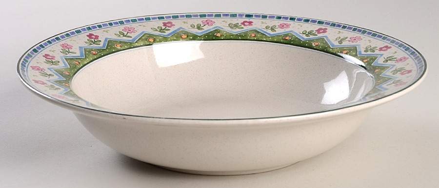 Printemps 9" Round Vegetable Bowl by Christopher Stuart-1