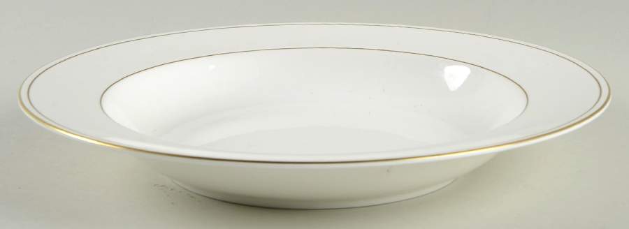 Royal Gold Rim Soup Bowl by Christopher Stuart-1