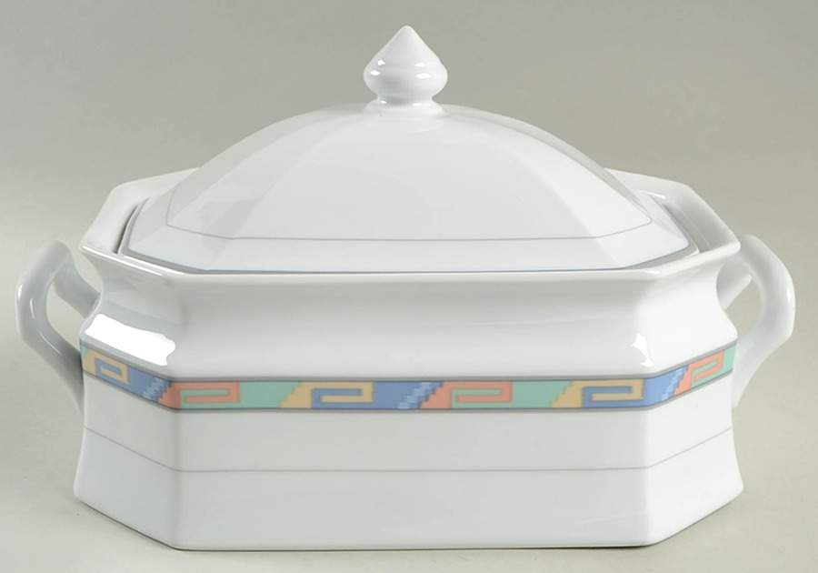 Southwest 2 Quart Oval Covered Casserole by Christopher Stuart-1
