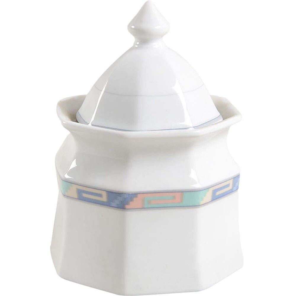 Southwest Sugar Bowl & Lid by Christopher Stuart-1
