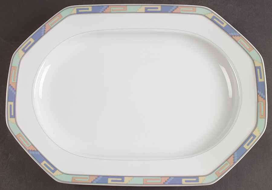 Southwest 14" Oval Serving Platter by Christopher Stuart-1