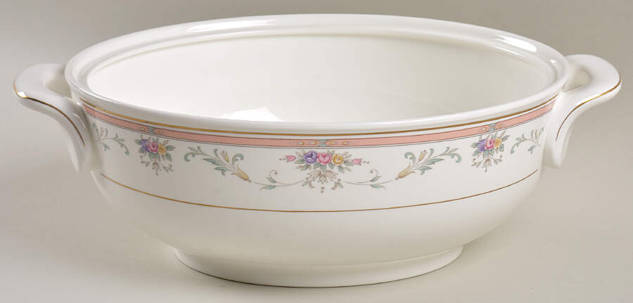 Spring Crest 2 Quart Oval Covered Casserole No Lid by Christopher Stuart-1