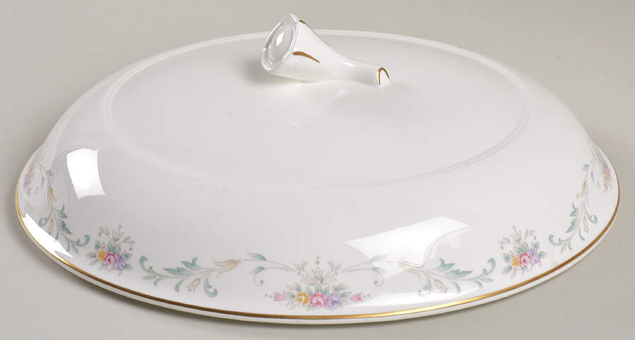 Spring Crest Lid for 2 Quart Oval Covered Casserole by Christopher Stuart-1