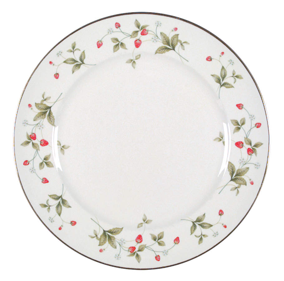 Strawberry Field Dinner Plate by Christopher Stuart-1