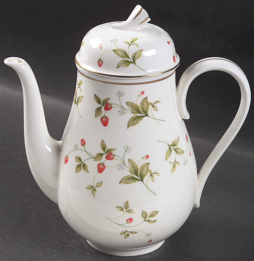 Strawberry Field Coffee Pot & Lid by Christopher Stuart-1