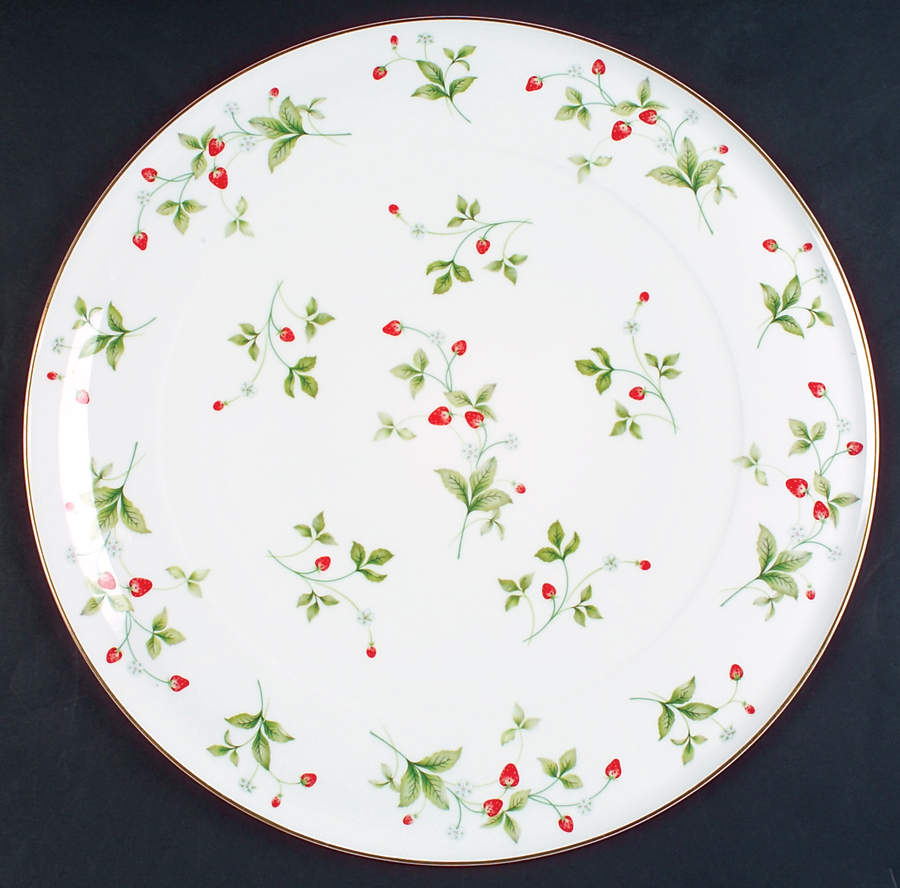 Strawberry Field Cake Plate by Christopher Stuart-1