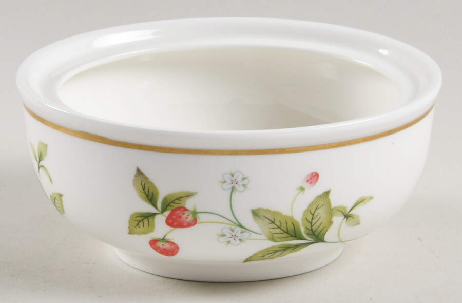 Strawberry Field Sugar Bowl No Lid by Christopher Stuart-1