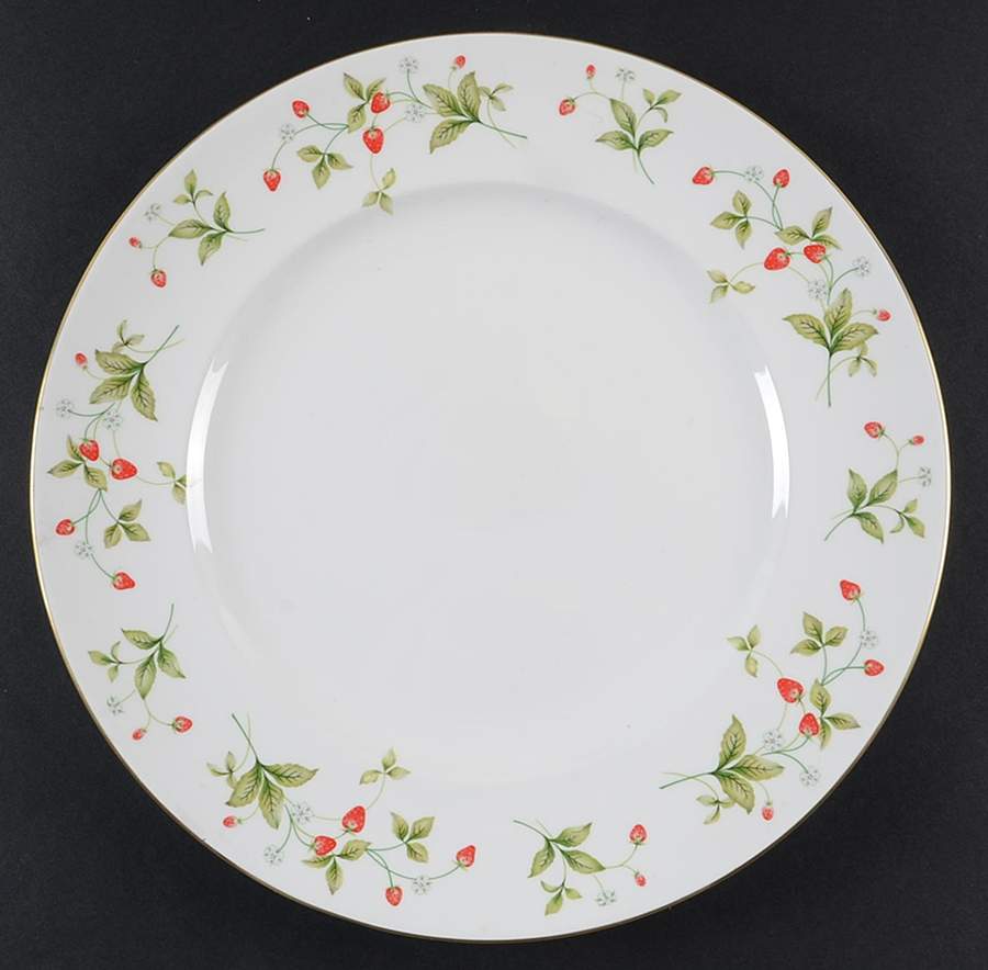 Strawberry Field 12" Chop Plate (Round Platter) by Christopher Stuart-1