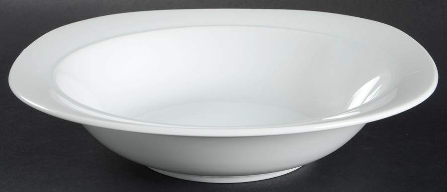 Studio White 9" Round Vegetable Bowl by Christopher Stuart-1
