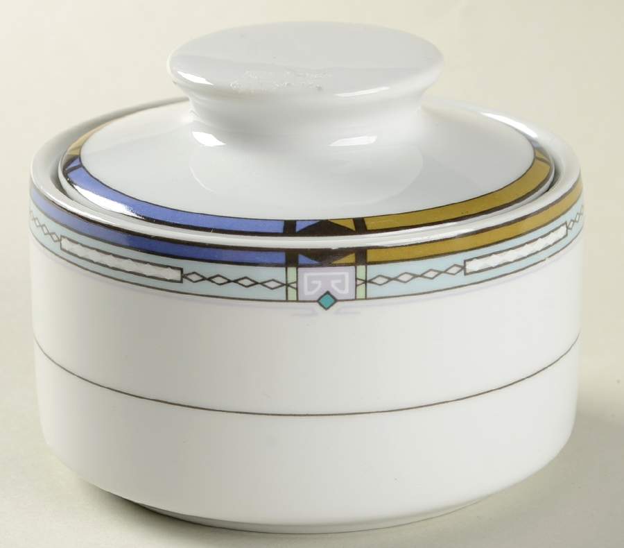 Tahoe Sugar Bowl & Lid by Christopher Stuart-1
