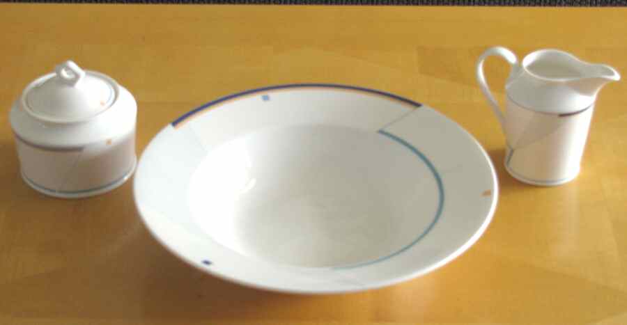 Vector 11" Round Vegetable Bowl by Christopher Stuart-1