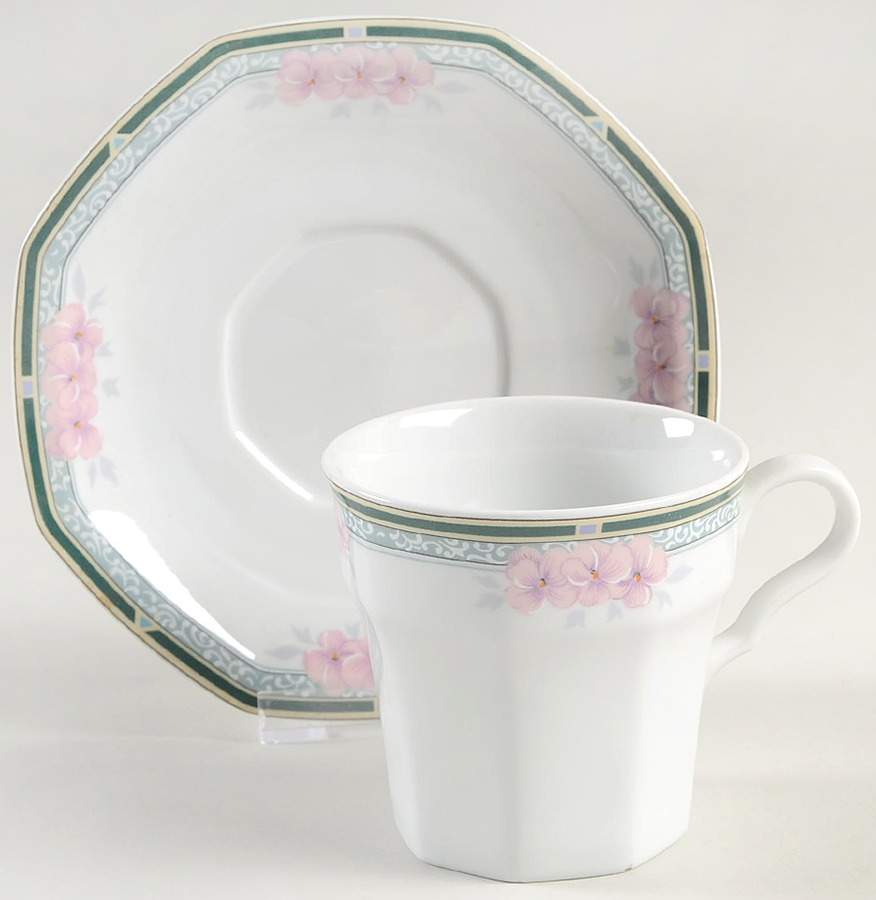 Wellesley Flat Cup & Saucer Set by Christopher Stuart-1