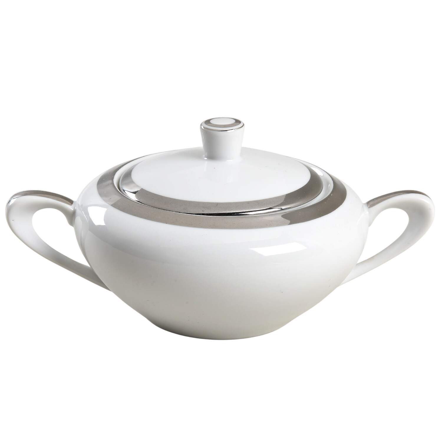 Athene Sugar Bowl & Lid by James Chatelaine-1