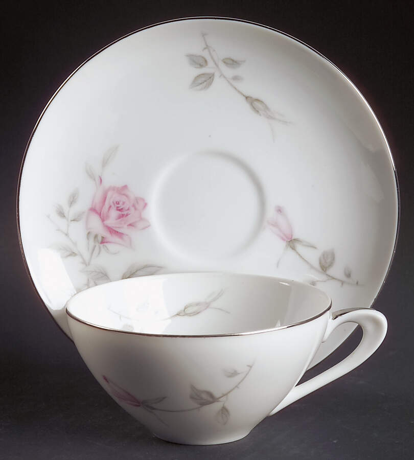 Briarclift Flat Cup & Saucer Set by James Chatelaine-1