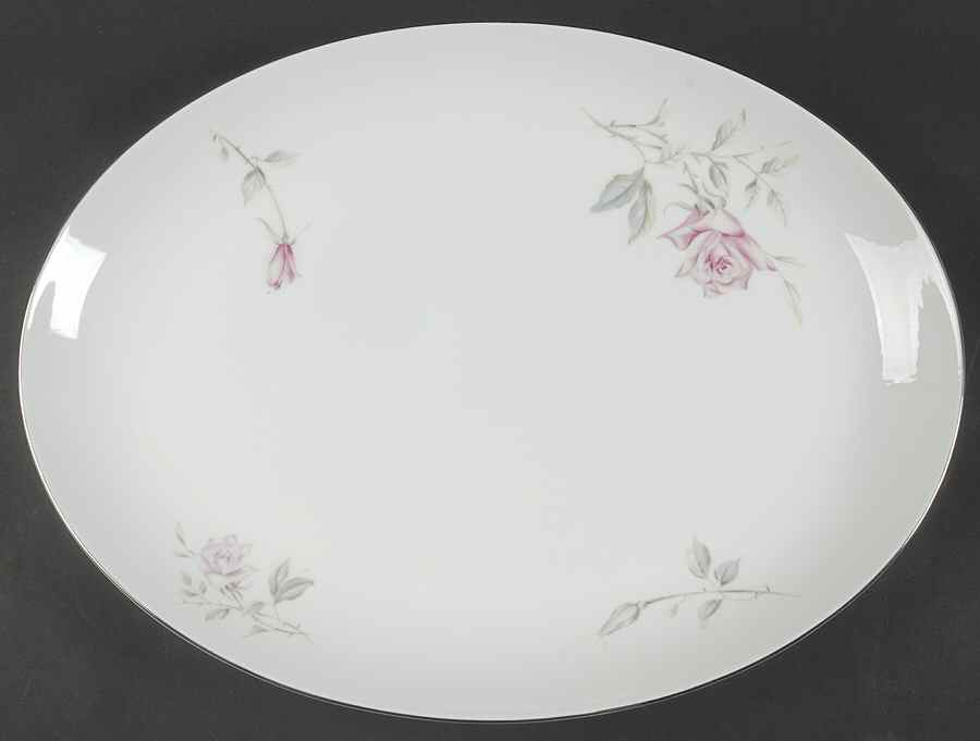 Briarclift 16" Oval Serving Platter by James Chatelaine-1