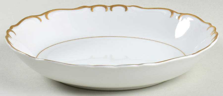 Gold Sharon Coupe Soup Bowl by James Chatelaine-1