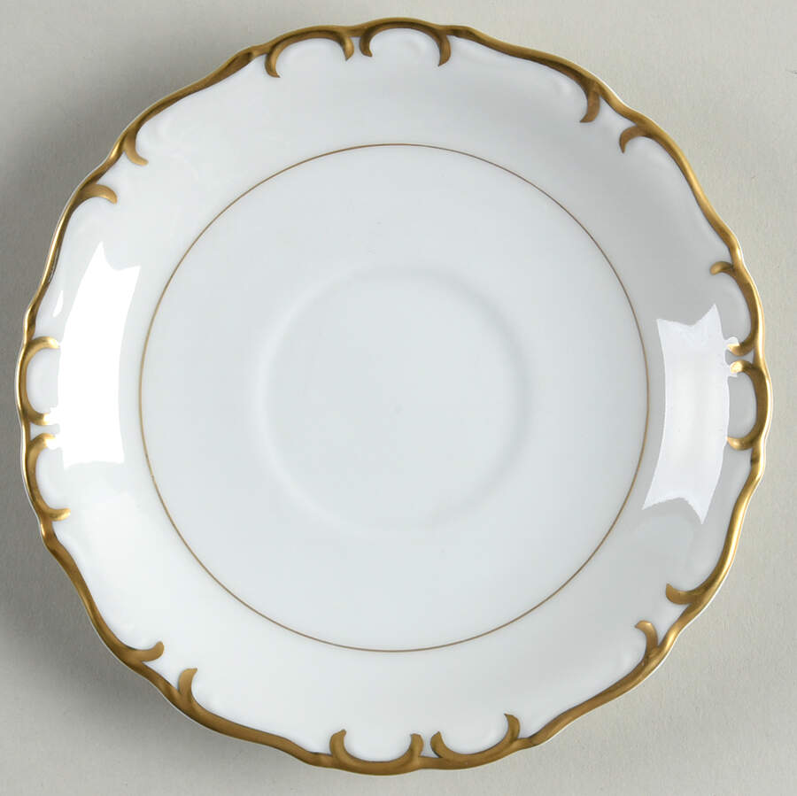 Gold Sharon Saucer by James Chatelaine-1