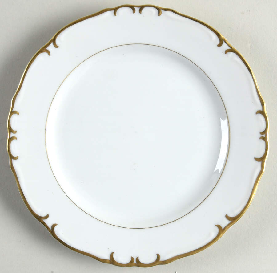 Gold Sharon Bread & Butter Plate by James Chatelaine-1