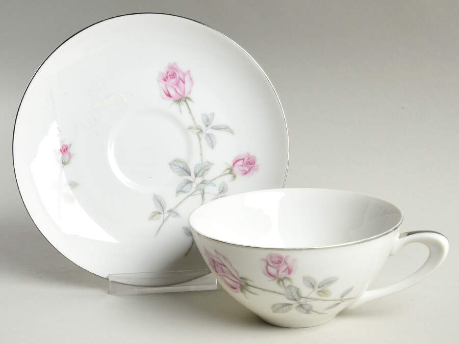 Rapture Flat Cup & Saucer Set by James Chatelaine-1