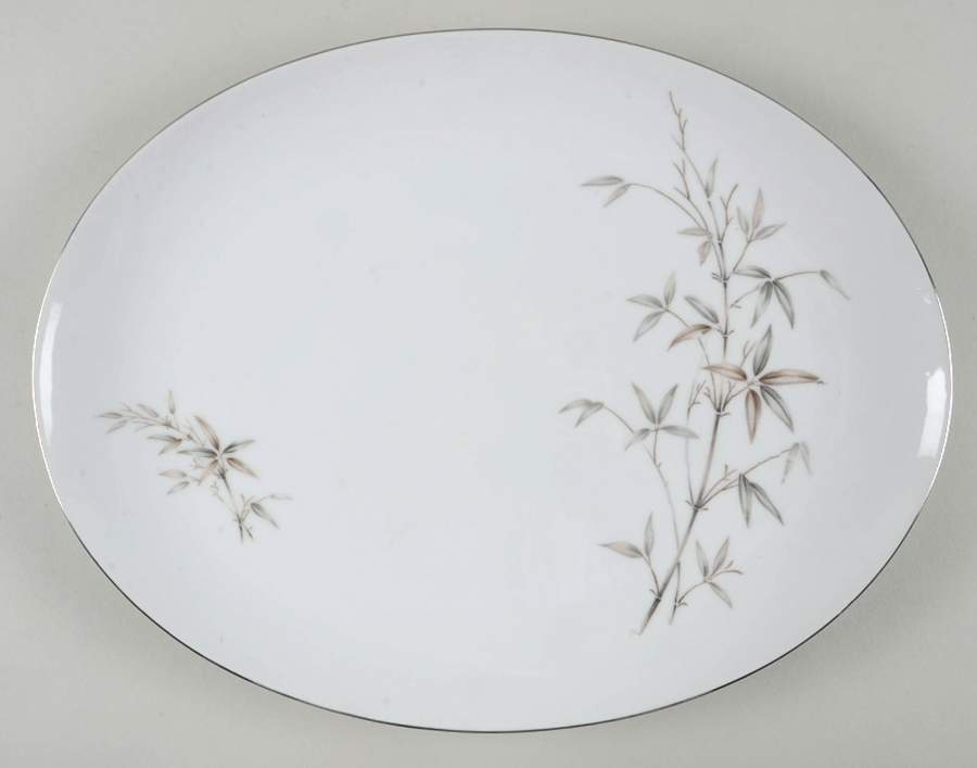 Sayonara 14" Oval Serving Platter by James Chatelaine-1