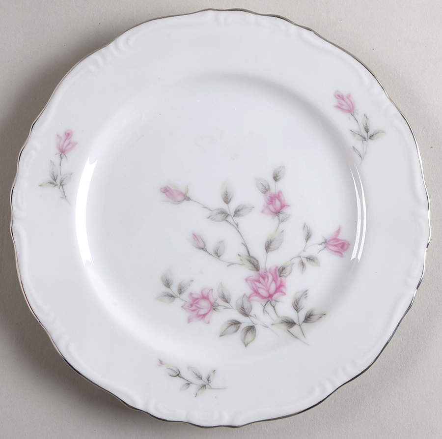 Sharon Rose Bread & Butter Plate by James Chatelaine-1