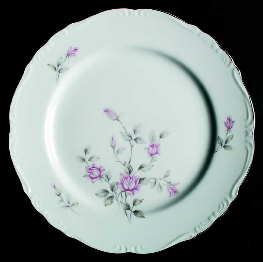 Sharon Rose Dinner Plate by James Chatelaine-1