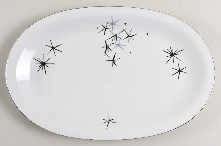 Starlight 15" Oval Serving Platter by James Chatelaine-1