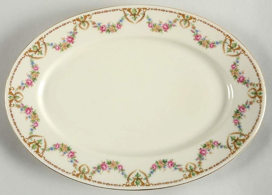 CHU3 12" Oval Serving Platter by Chateau-1