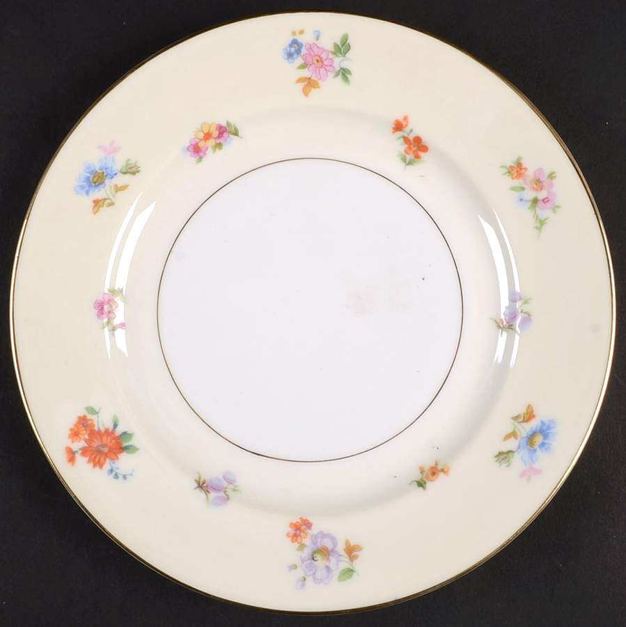 Dresdenflowers Salad Plate by Chateau-1