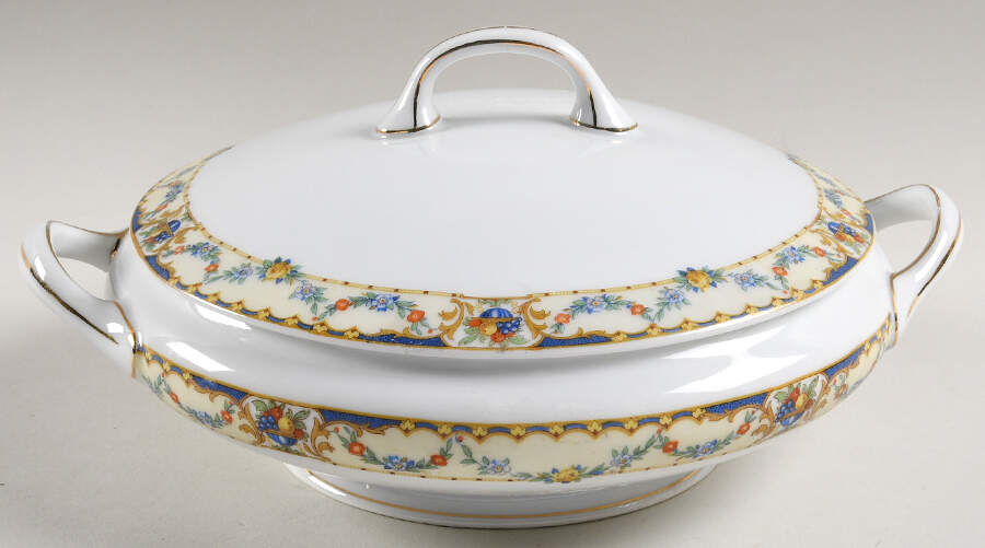 Glendale Round Covered Vegetable by Chateau-1