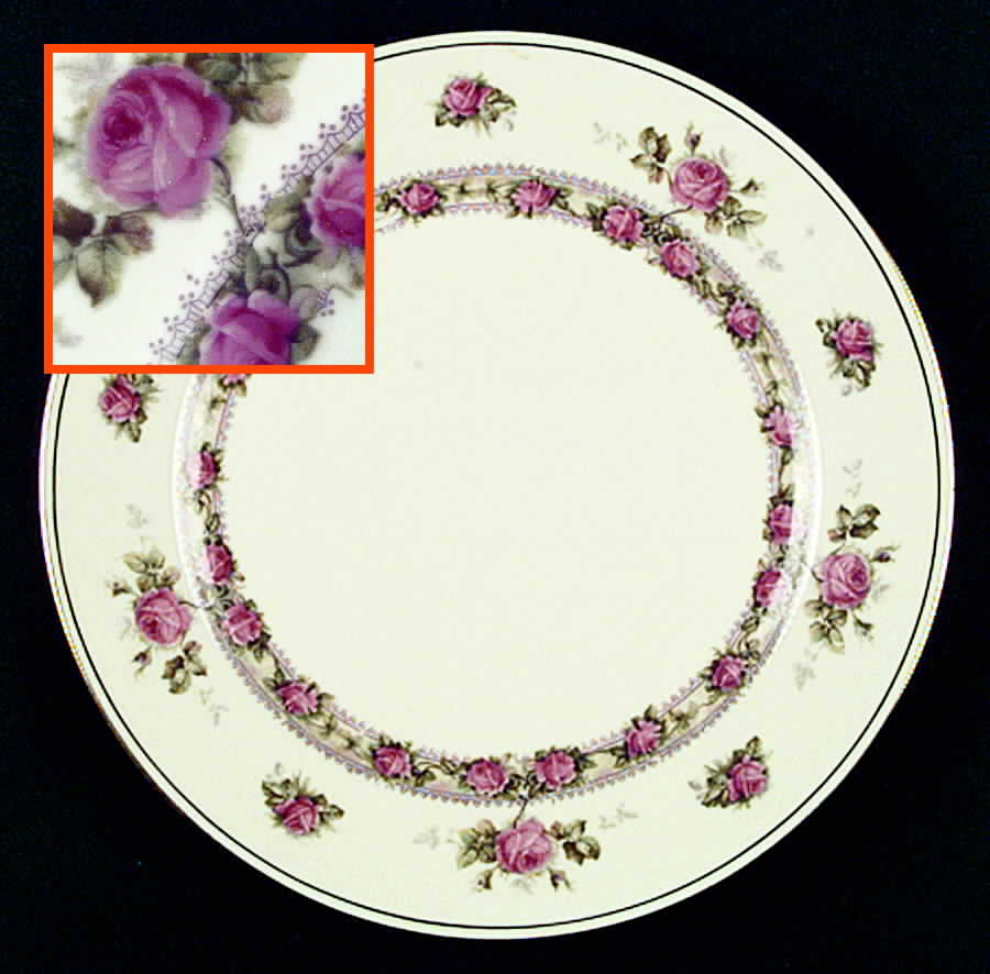 Rosedale Dinner Plate by Chateau-1