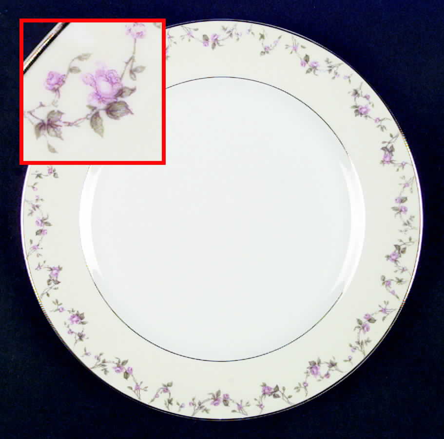 Tearose Dinner Plate by Chateau-1