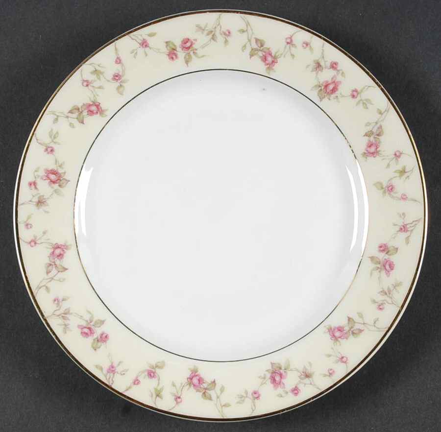 Tearose Bread & Butter Plate by Chateau-1