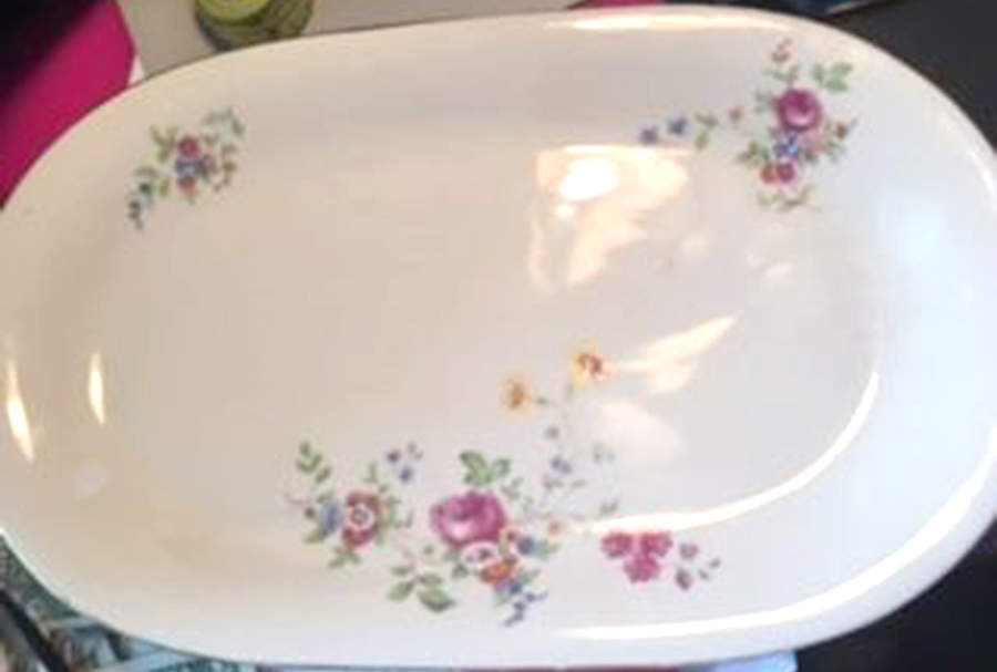 063650 14" Oval Serving Platter by Chodziez-Poland-1