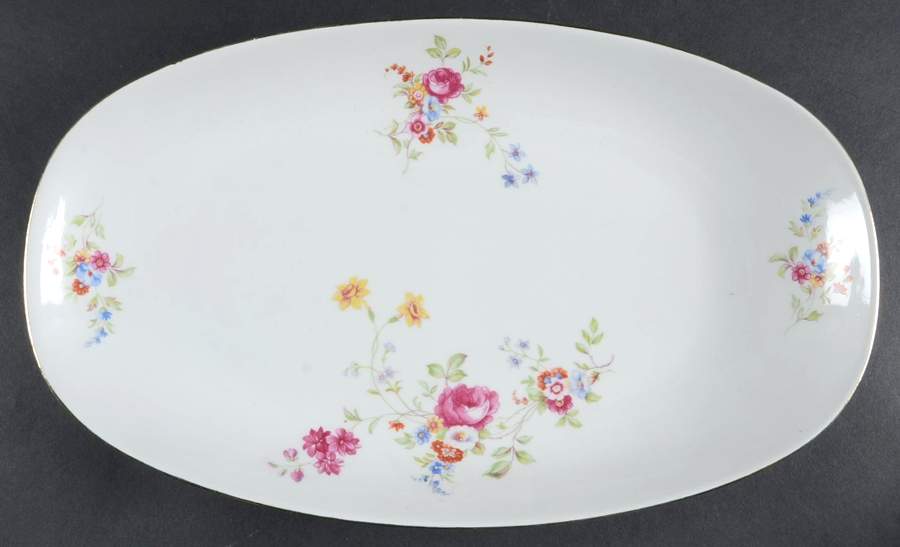 063650 13" Oval Serving Platter by Chodziez-Poland-1